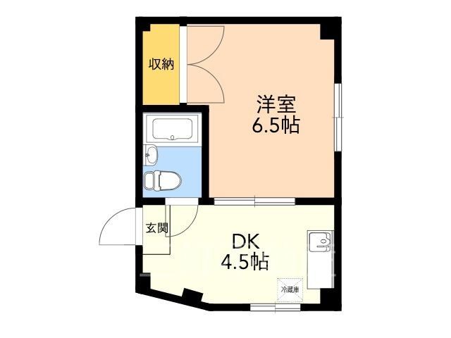 英ビル 301号室 間取り