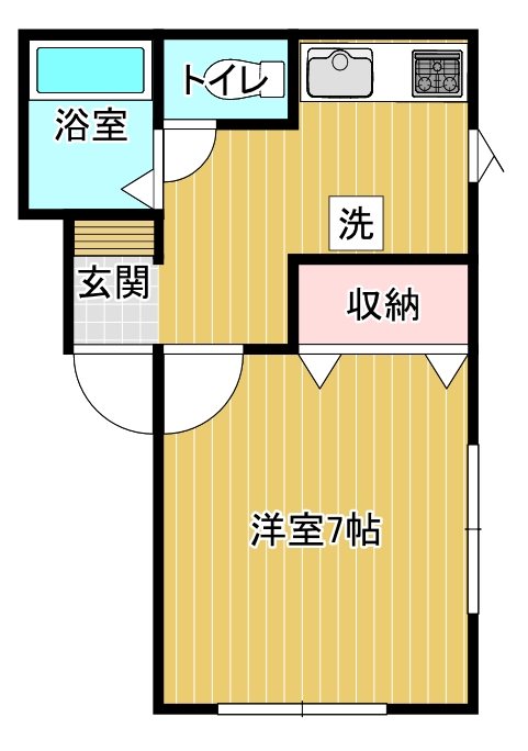 ﾊｲﾂﾗﾍﾞﾝﾀﾞｰ 間取り