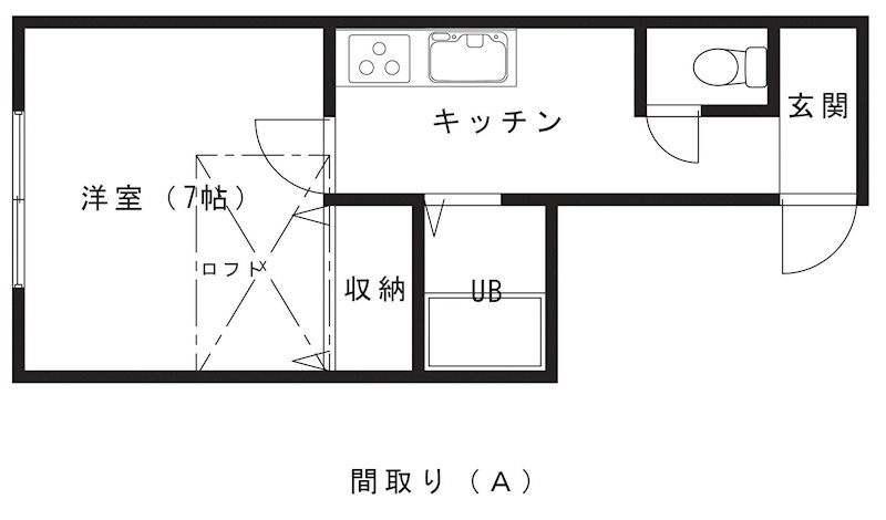 ﾊｲﾂﾗﾍﾞﾝﾀﾞｰ 間取り