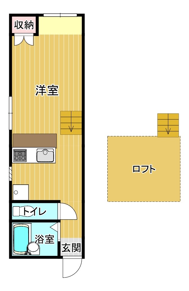 ﾊｲﾈｽｲﾇｲⅢ 間取り