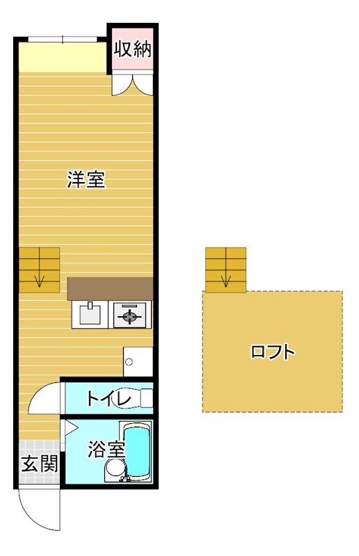 ｳﾞｨﾗｻﾝﾄﾈｰｼﾞｭ 間取り