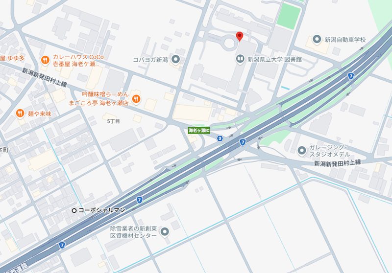 ｺｰﾎﾟｼｬﾙﾏﾝ 地図（共通）