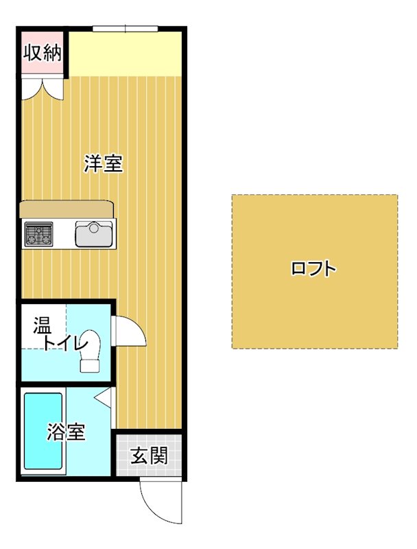 ﾉｰｽｼﾃｨ上木戸 間取り