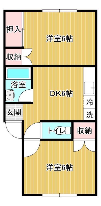 ﾎﾜｲﾄﾊｲﾑ 間取り