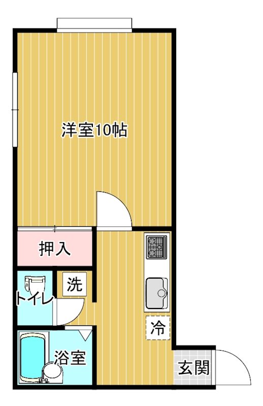 ｺｰﾎﾟきはらⅡ 間取り