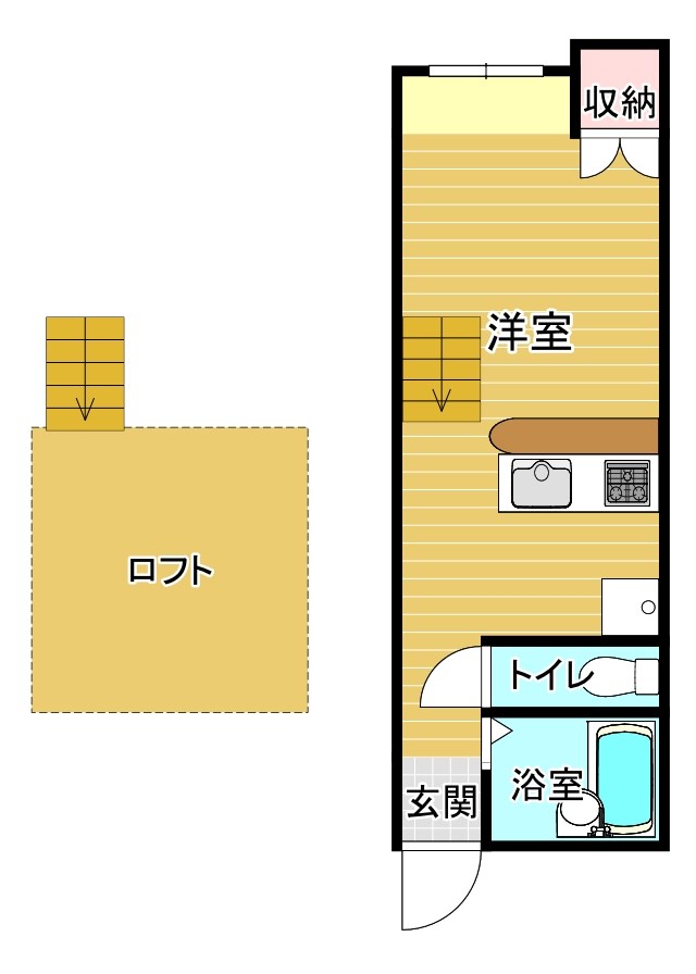 ｺｰﾎﾟｹｲｽﾞ 間取り