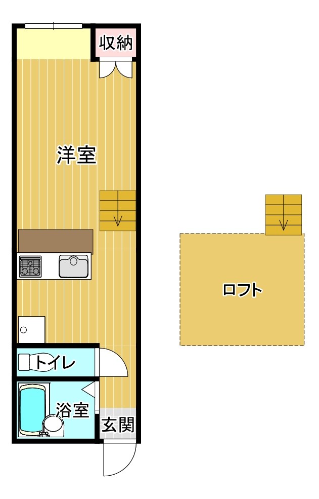 ﾊｲﾈｽｲﾇｲⅢ 間取り