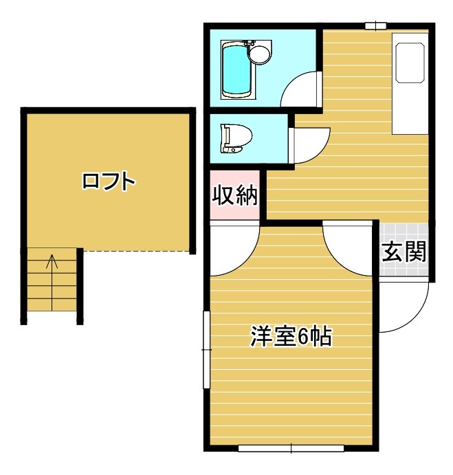 ｳﾞｨﾗ弁天橋 間取り