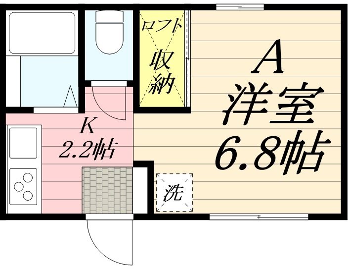 丘とひだまりのLatte 間取り