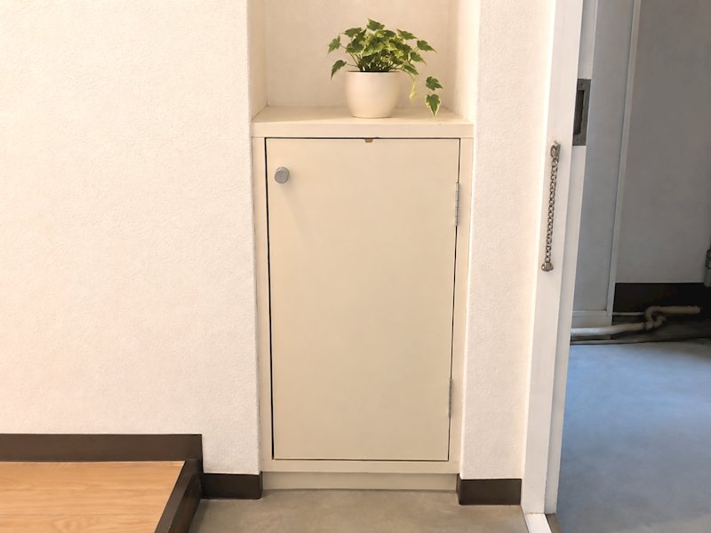 丘とひだまりのLatte 収納