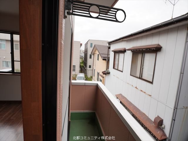 ｵｰﾍﾞﾙｼﾞｭ紫竹山Ⅰ ベランダ