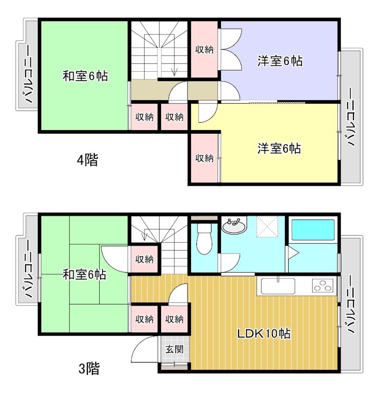 ﾒｿﾞﾈｯﾄ朝 間取り