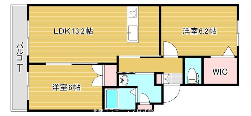 ｲｰｽﾄﾌｨｰﾙﾄﾞ 間取り