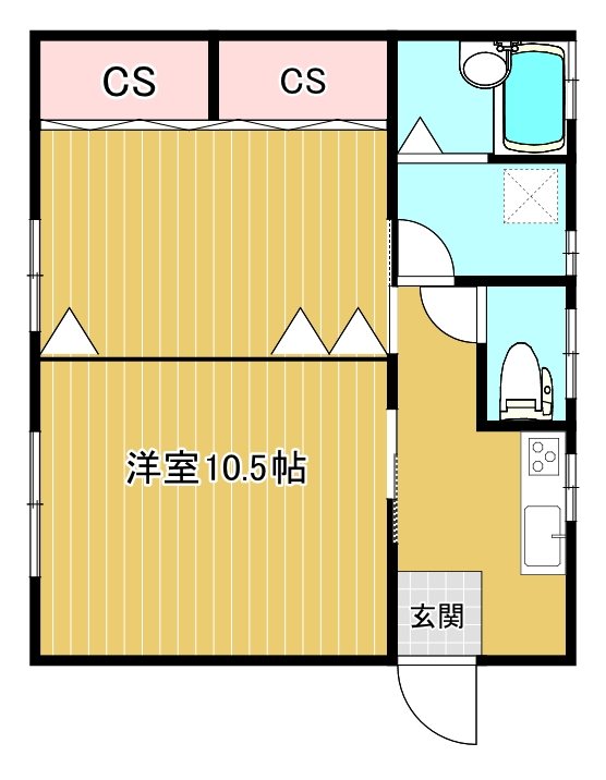 ｶｼｰﾇ･ｶｺⅠ 間取り