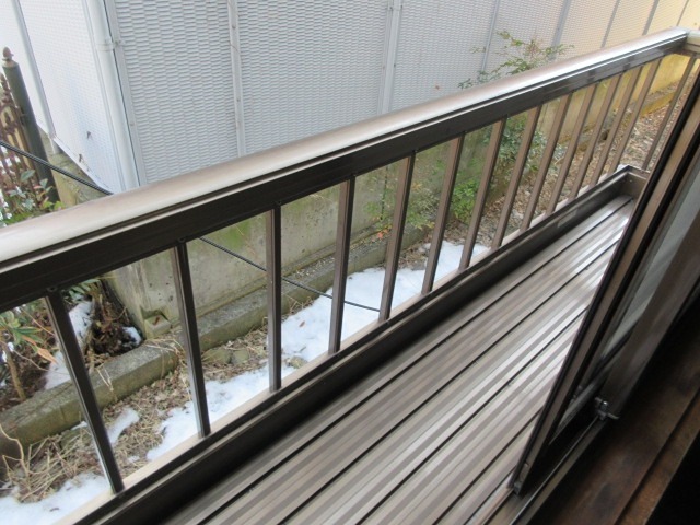 石川ハイツ ベランダ