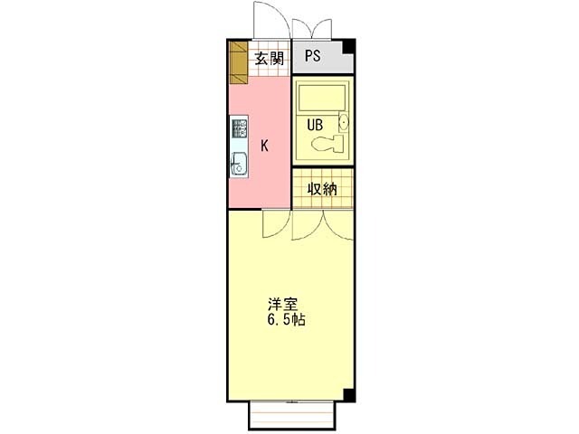 シガ第１ハイツ 間取り