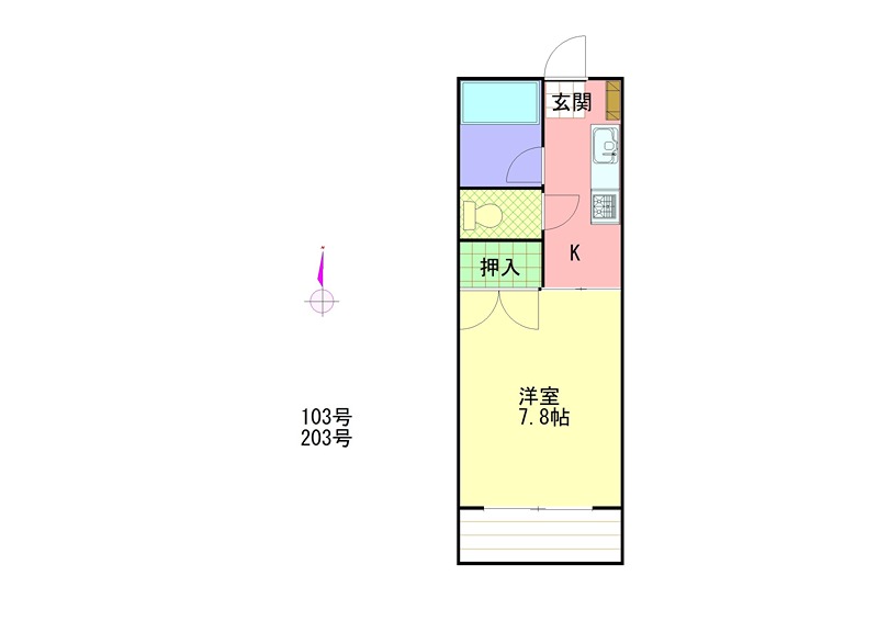 Kawakamiコーポ 2階 (アパート｜居住用)の物件情報 【公式】信州大生協の住まい探し