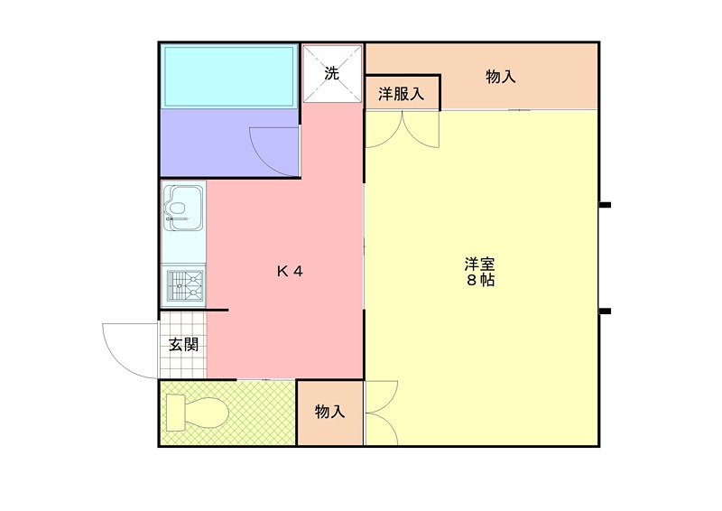 石川ハイツ 間取り