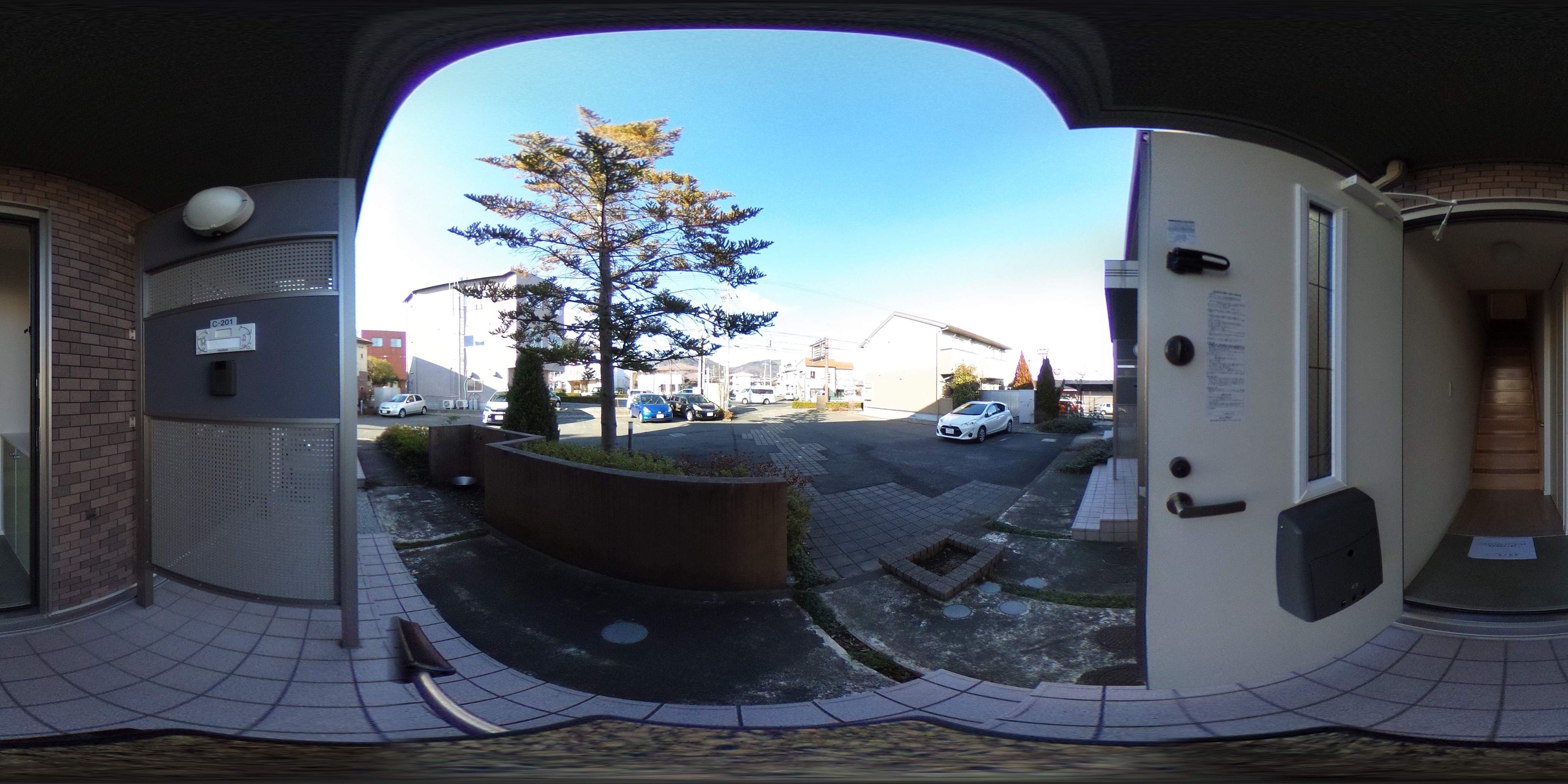 サンビレッジ樅ノ木C棟 玄関