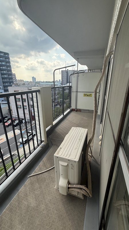 日商岩井亀戸マンション ベランダ