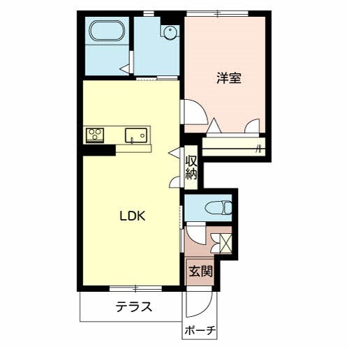 カーサグラス自由が丘 間取り図