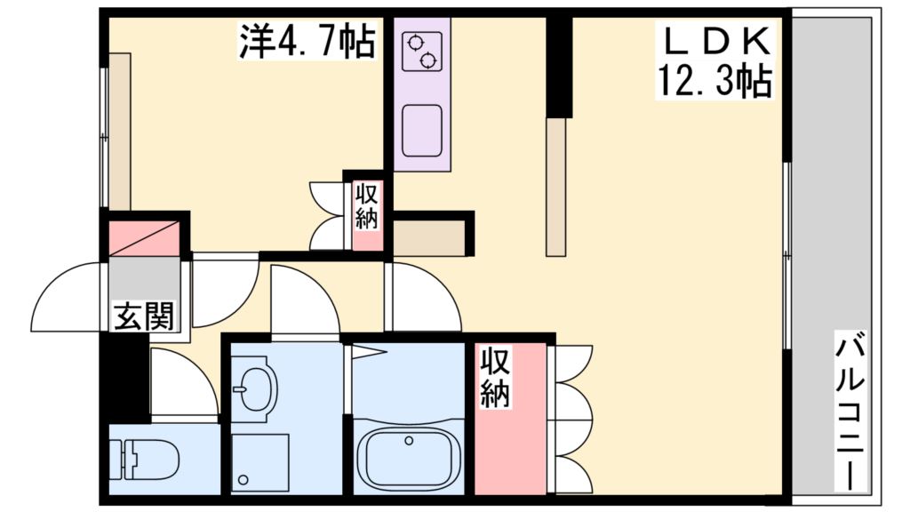 フェアリーフィールド2 間取り図