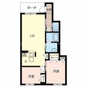 シャーメゾン・サウス加古川 間取り図