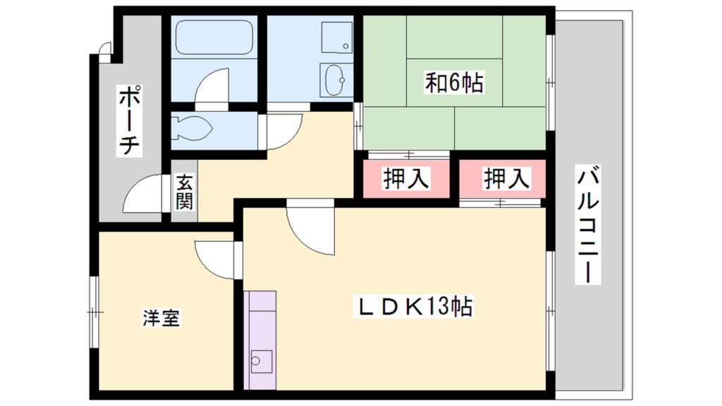 アーバンアーク 間取り図