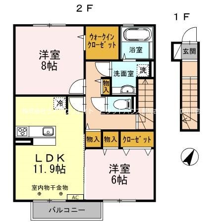 サンハイム 間取り図