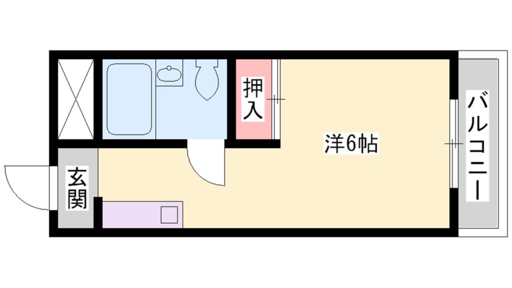 アクシス東加古川 間取り図