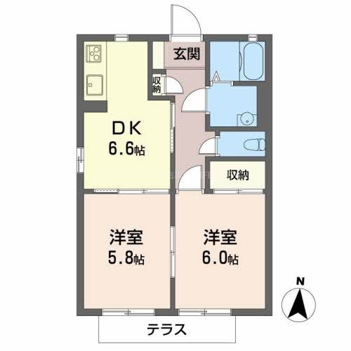 ウィングコート 間取り図