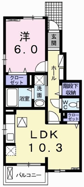 フリッシュ　リヒトⅡ 間取り図