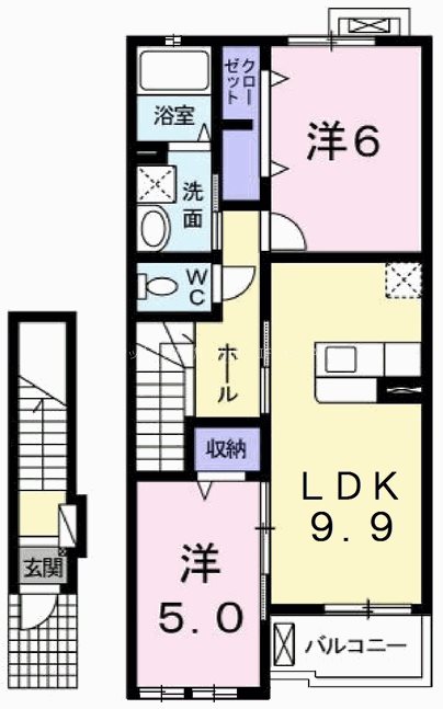 フリッシュ　リヒトⅠ 間取り図