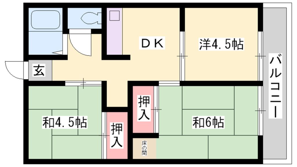 トルナーレ 間取り図