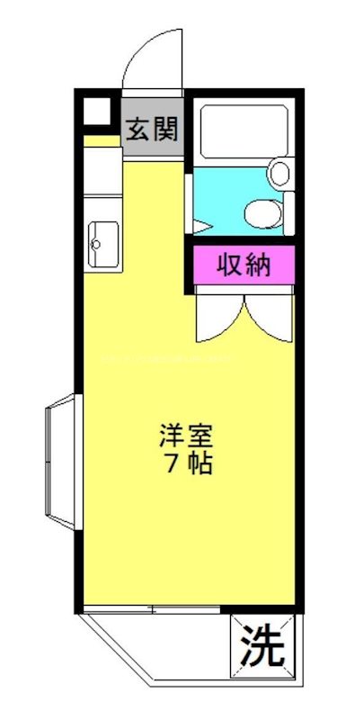 プティ坂元 間取り図