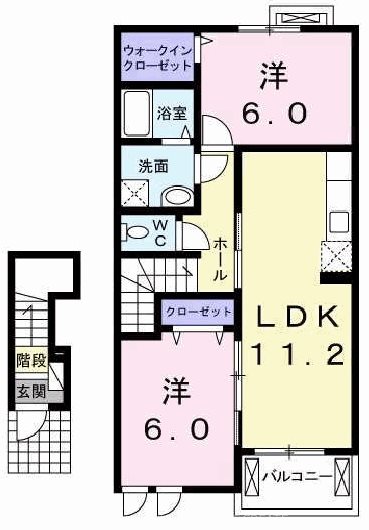 ベルKS 間取り図