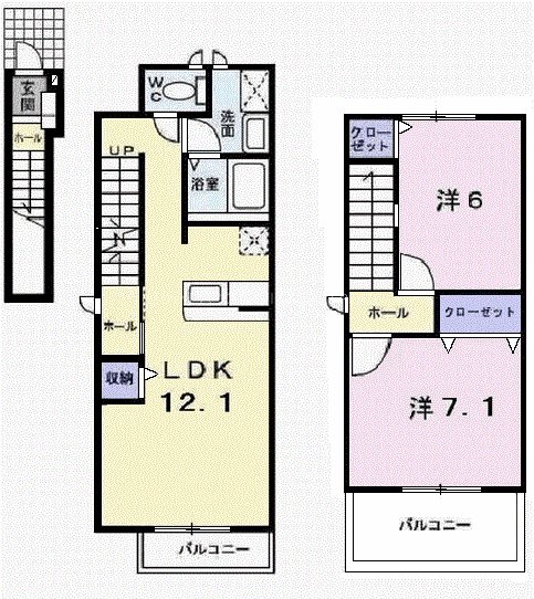 セレーサ　トーレ 間取り図