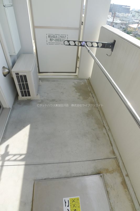 ESレジデンス ベランダ