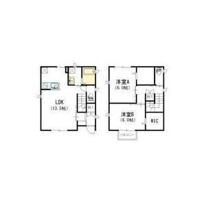 本町戸建 間取り図