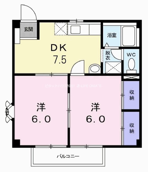 シルフィード 間取り図