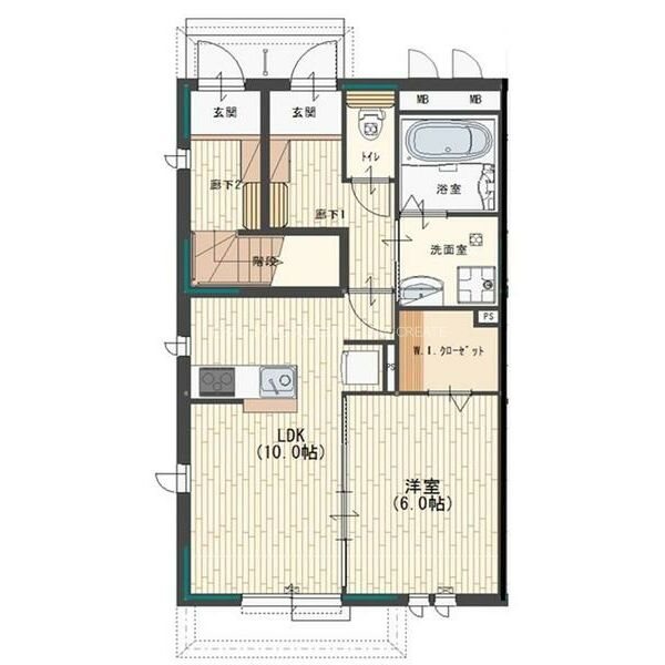 カーサフェリーチェ 間取り図
