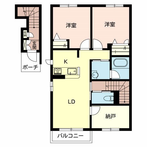 Sakura　Suites 間取り図