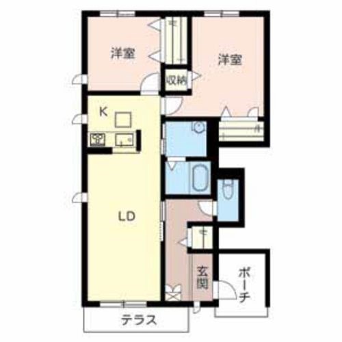 Ｍ・エスぺランサ北野添 間取り図