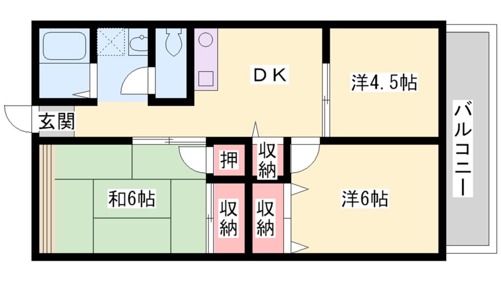 ショウナンＥ 間取り図