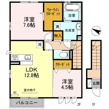 ガレリア　グランデⅡ 間取り図