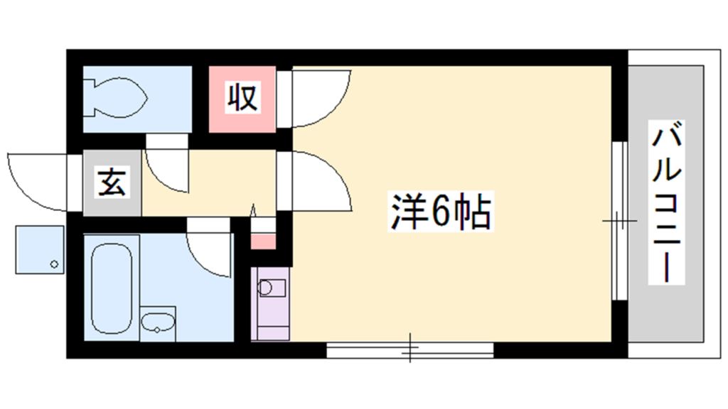 ラポール中津 間取り図