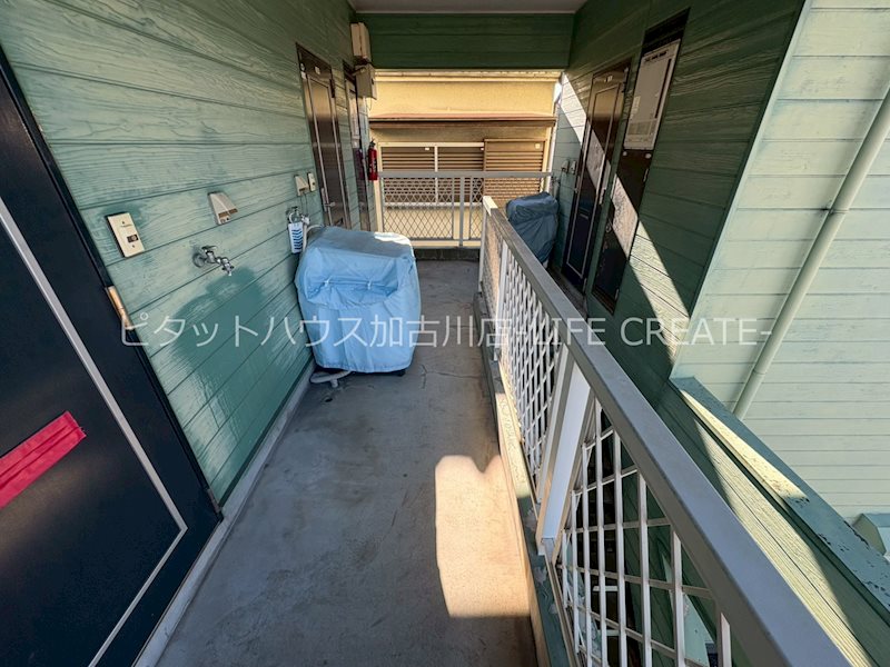 ラポール中津 ベランダ