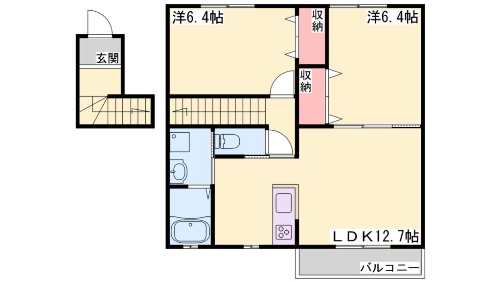 アプリコットガーデン 間取り図