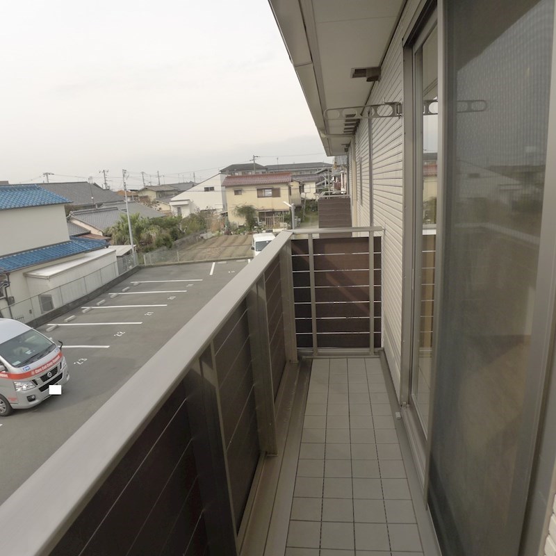 アプリコットガーデン ベランダ