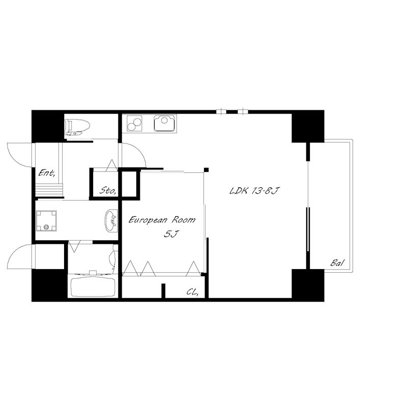 ライフタウンⅢ 間取り図